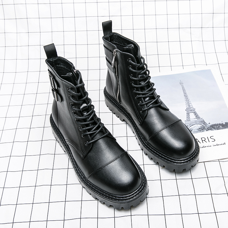Brand Men's Naked Boots Fashio - Men Shoes Oxford ulasan dan harga