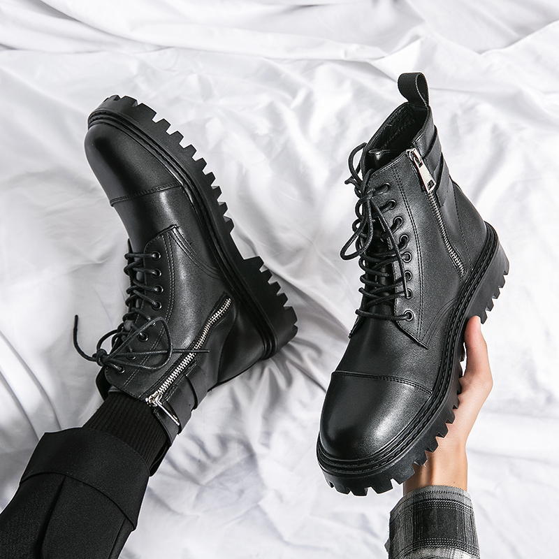 Brand Men's Naked Boots Fashio - Men Shoes Oxford ulasan dan harga