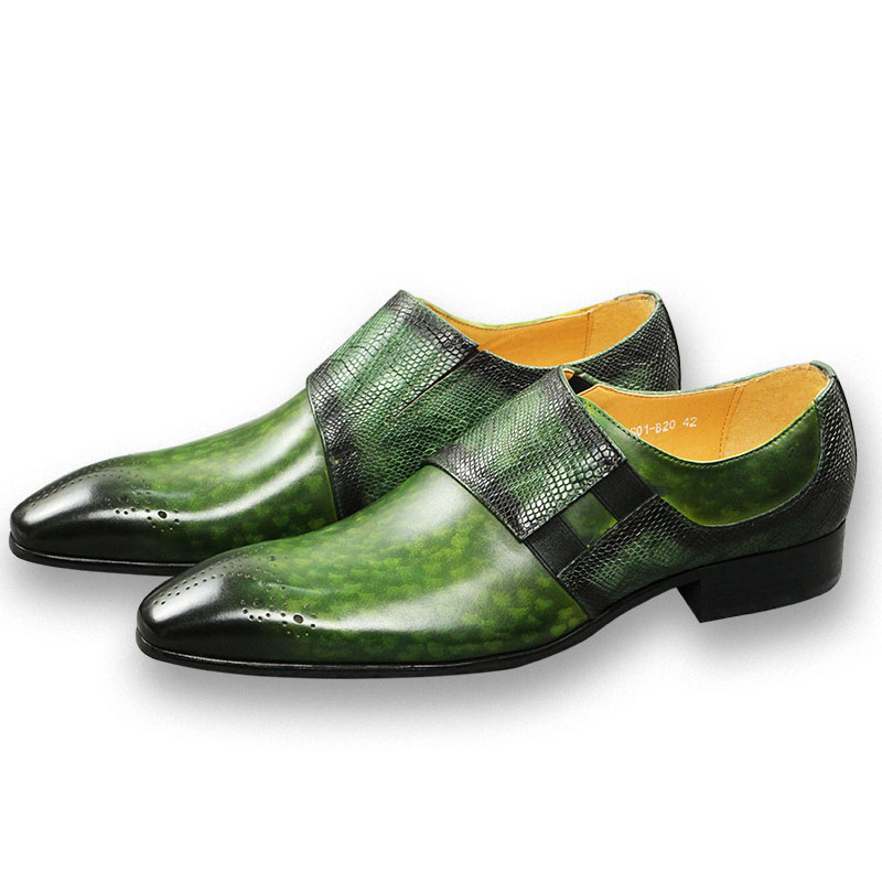Fashion Loafers Men Shoe Class - Monk Strap Shoe ulasan dan harga