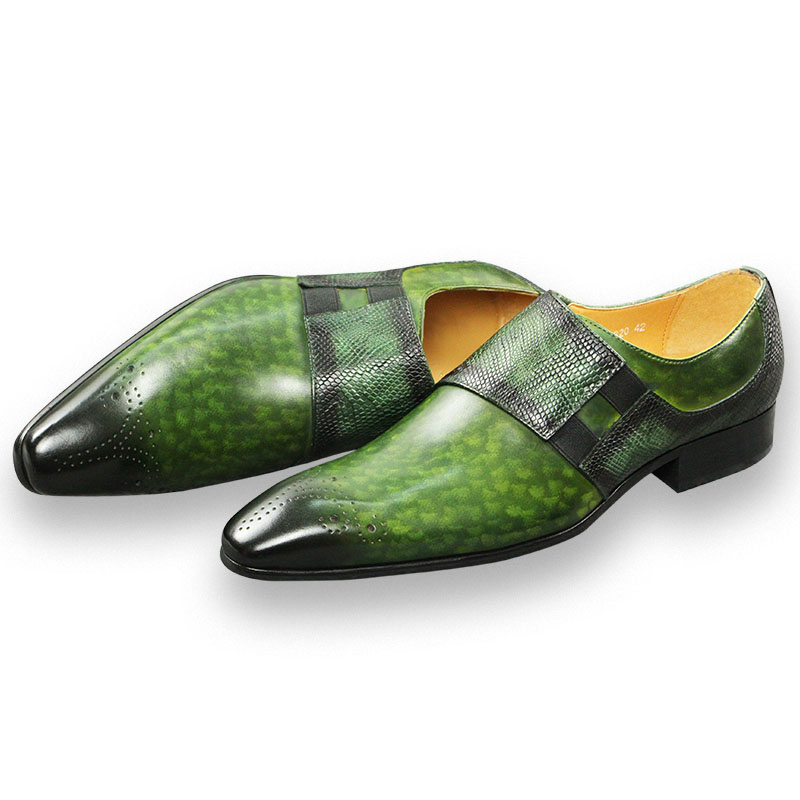 Fashion Loafers Men Shoe Class - Monk Strap Shoe ulasan dan harga