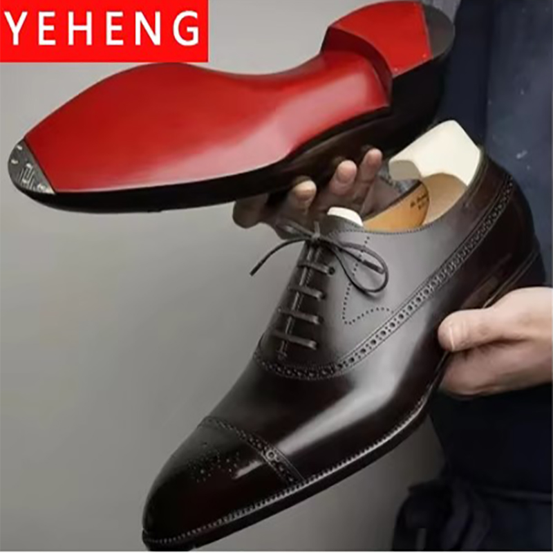Men's Formal  Shoes Red Sole F - Men Shoes Red Bottom ulasan dan harga