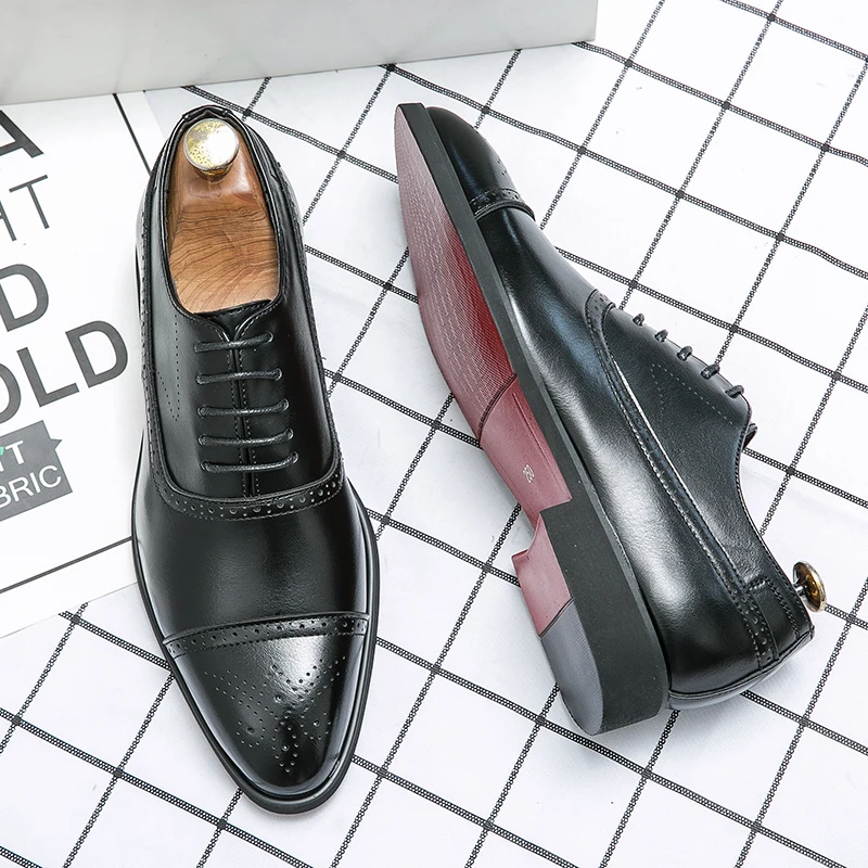 Men's Formal  Shoes Red Sole F - Men Shoes Red Bottom ulasan dan harga