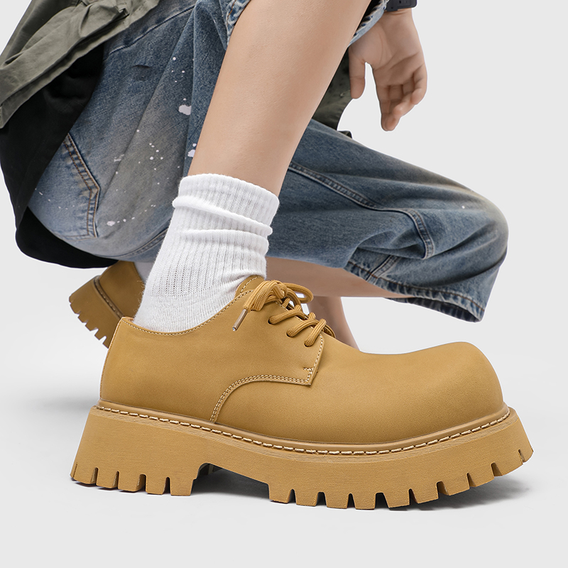 Men's Spring Autumn Thick Sole - Men Shoes Classic ulasan dan harga