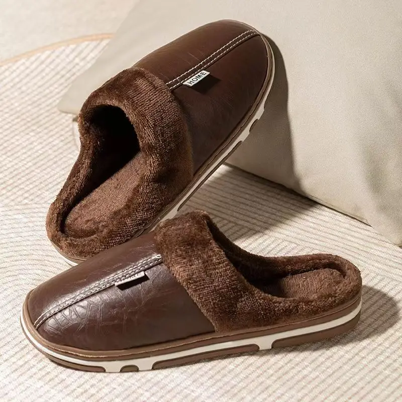 Men's Big Size Winter Slippers - Men'S Shoes Hugo Boss ulasan dan harga