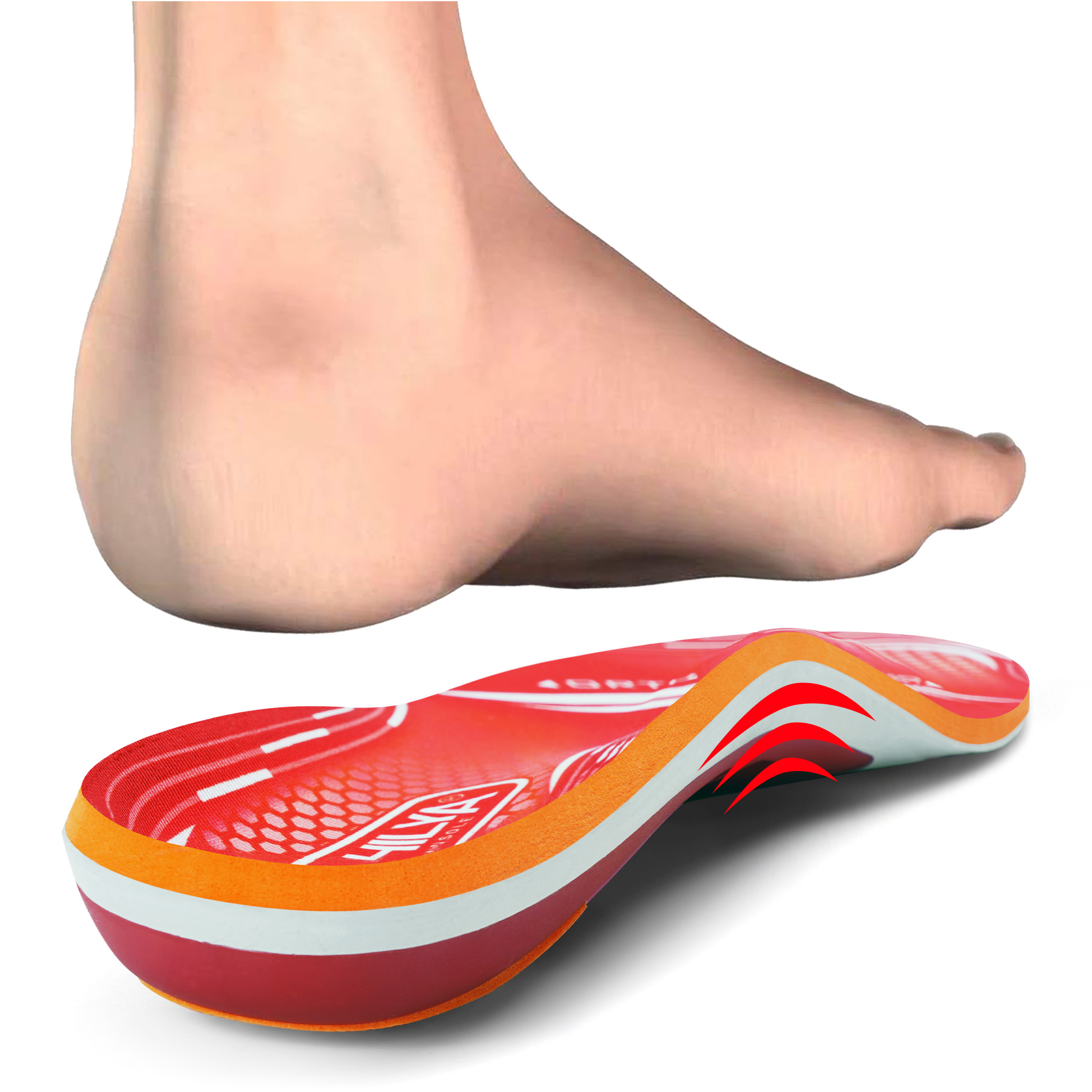 220lbs+ Plantar Fasciitis Orth - Men Shoes Red Bottom ulasan dan harga