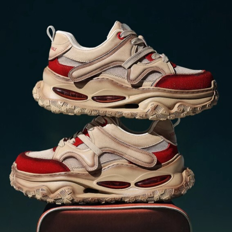 European Casual Sneakers Red D - Men Shoes Red Bottom ulasan dan harga