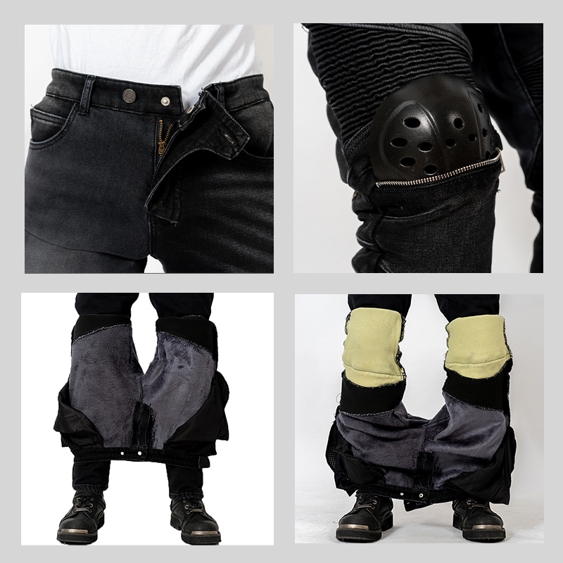 Winter Motorcycle Pants warm   - Men'S Shoes For Jeans ulasan dan harga