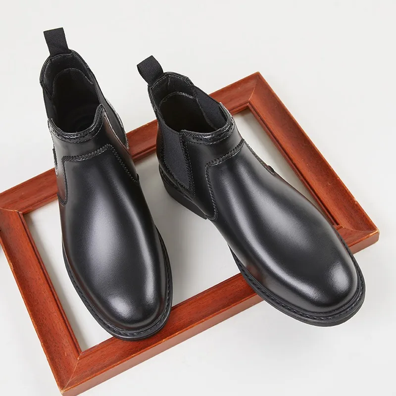 Vintage Mens Leather Oxford Bo - Men Shoes Oxford ulasan dan harga