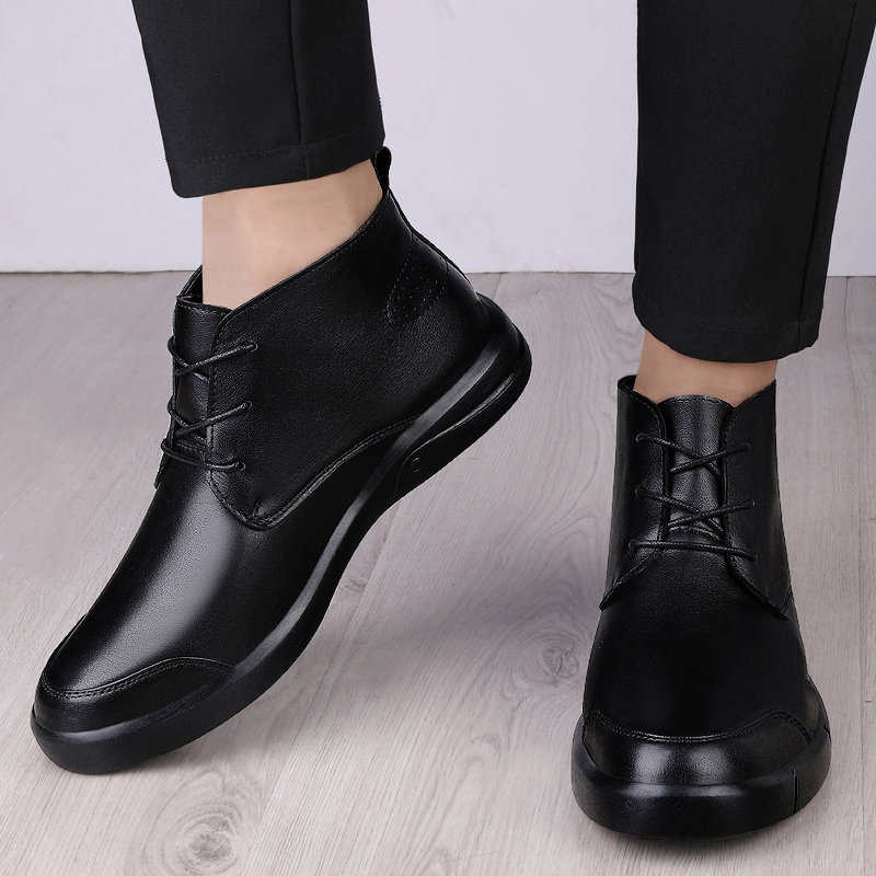 Famous Luxury Ankle Boots High - Men'S Shoes Hugo Boss ulasan dan harga