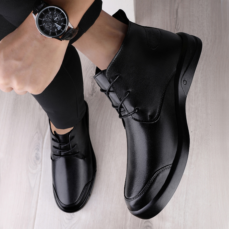 Famous Luxury Ankle Boots High - Men'S Shoes Hugo Boss ulasan dan harga