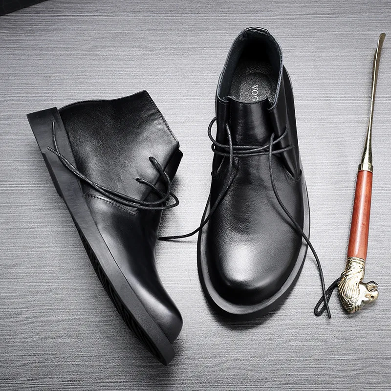 Vintage Genuine Leather Men's  - Men Shoes Oxford ulasan dan harga