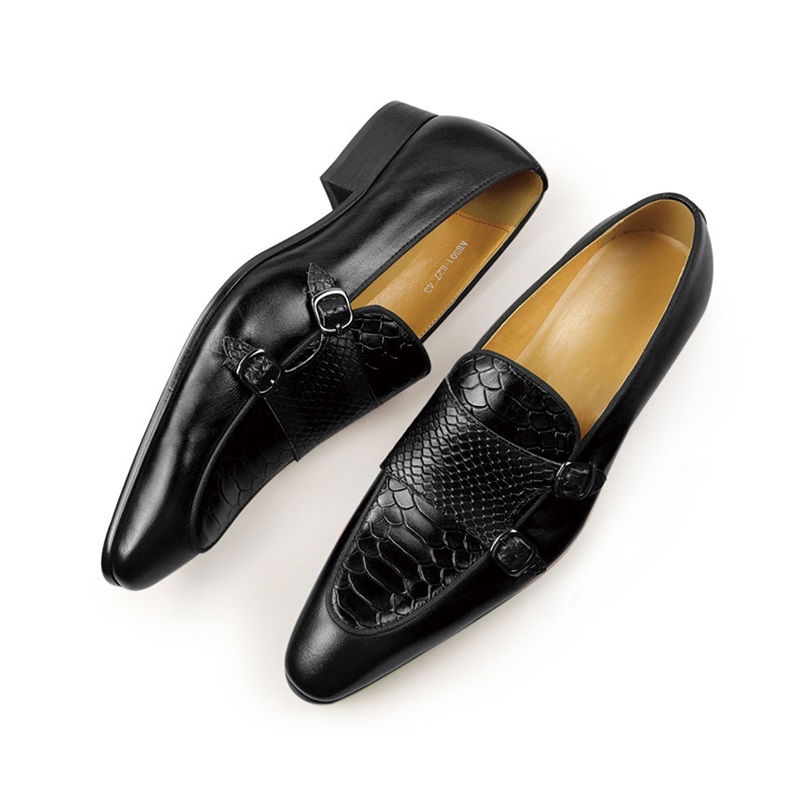 Comfortable Men Leather Shoes  - Men Shoes Red Bottom ulasan dan harga