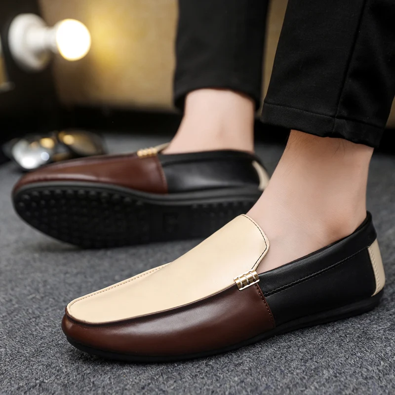 Fashion Leather Loafers For Me - Men'S Shoes Hugo Boss ulasan dan harga