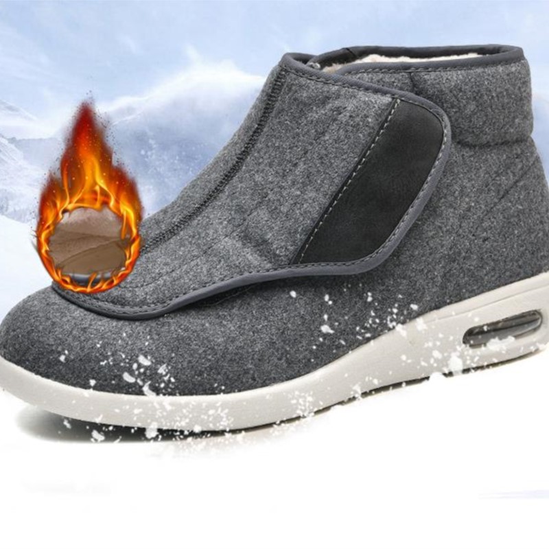 Winter Velvet Orthopedics Wide - Men'S Shoes Diabetic ulasan dan harga