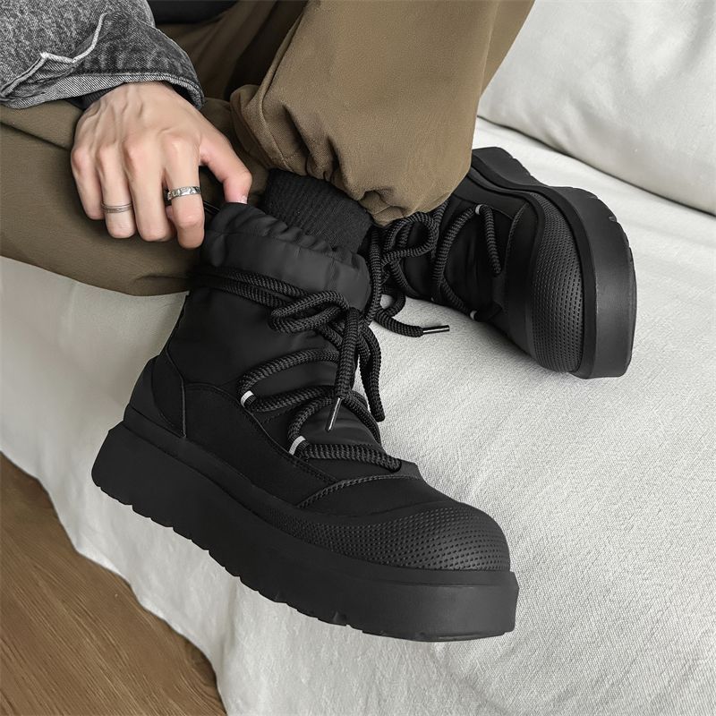 Designer New Men's Snow Boots  - Men'S Shoes Popular ulasan dan harga