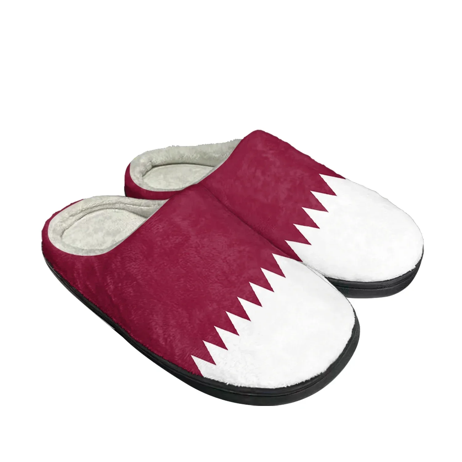 Qatar Flag Home Cotton Custom  - Men Shoes Qatar ulasan dan harga