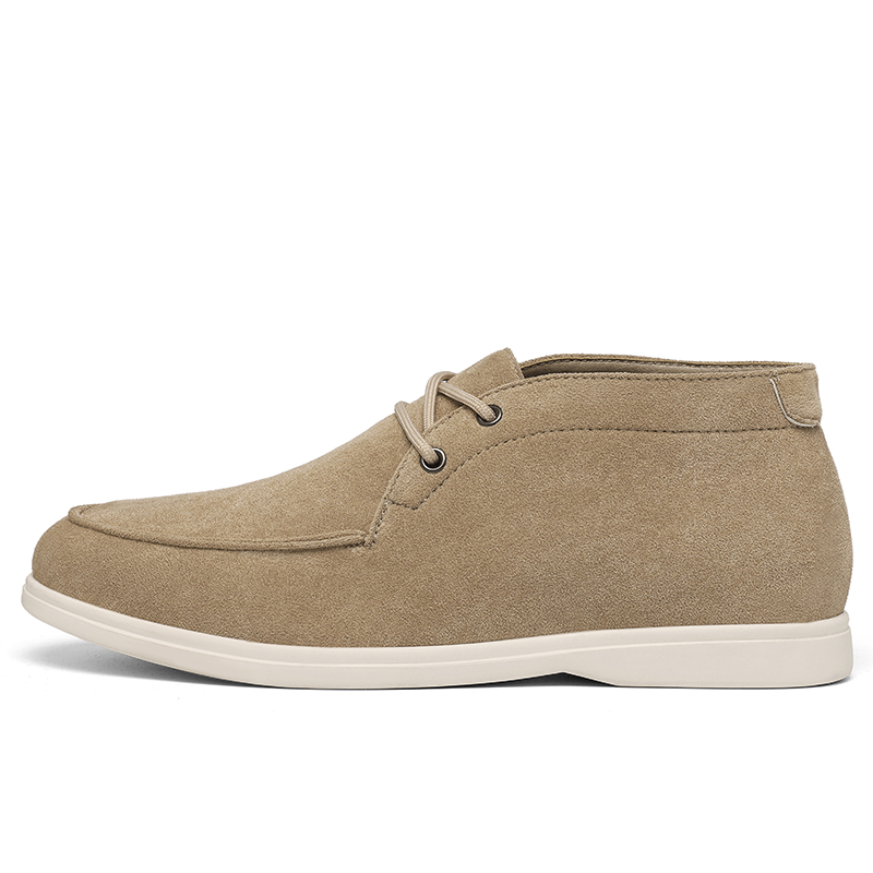 Classic British Style Suede Le - Men Shoes Classic ulasan dan harga