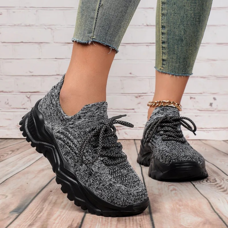 Fashion Chunky Platform Sneake - Men Shoes Trainers ulasan dan harga