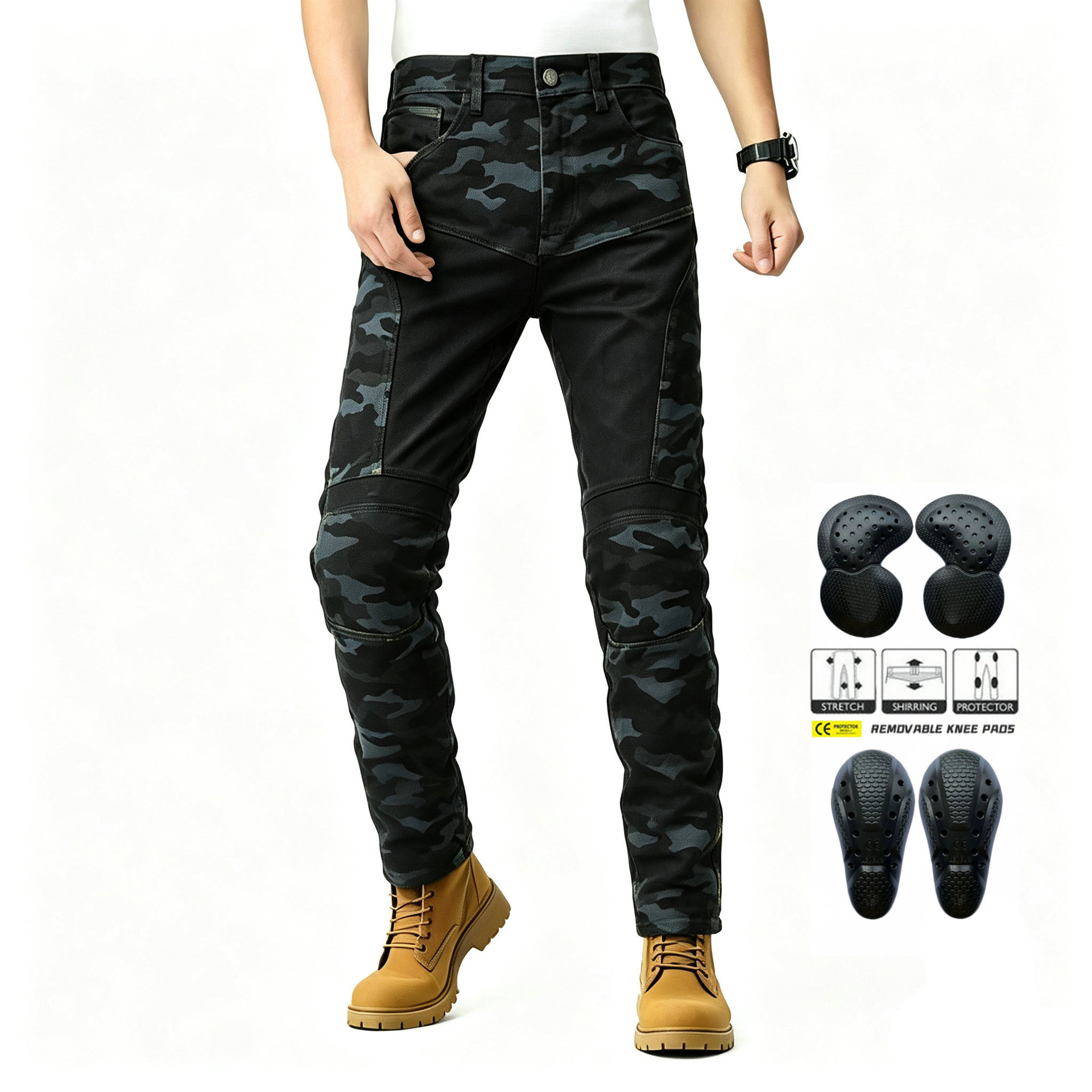 Motorcycle Riding Jeans Summer - Men'S Shoes For Jeans ulasan dan harga