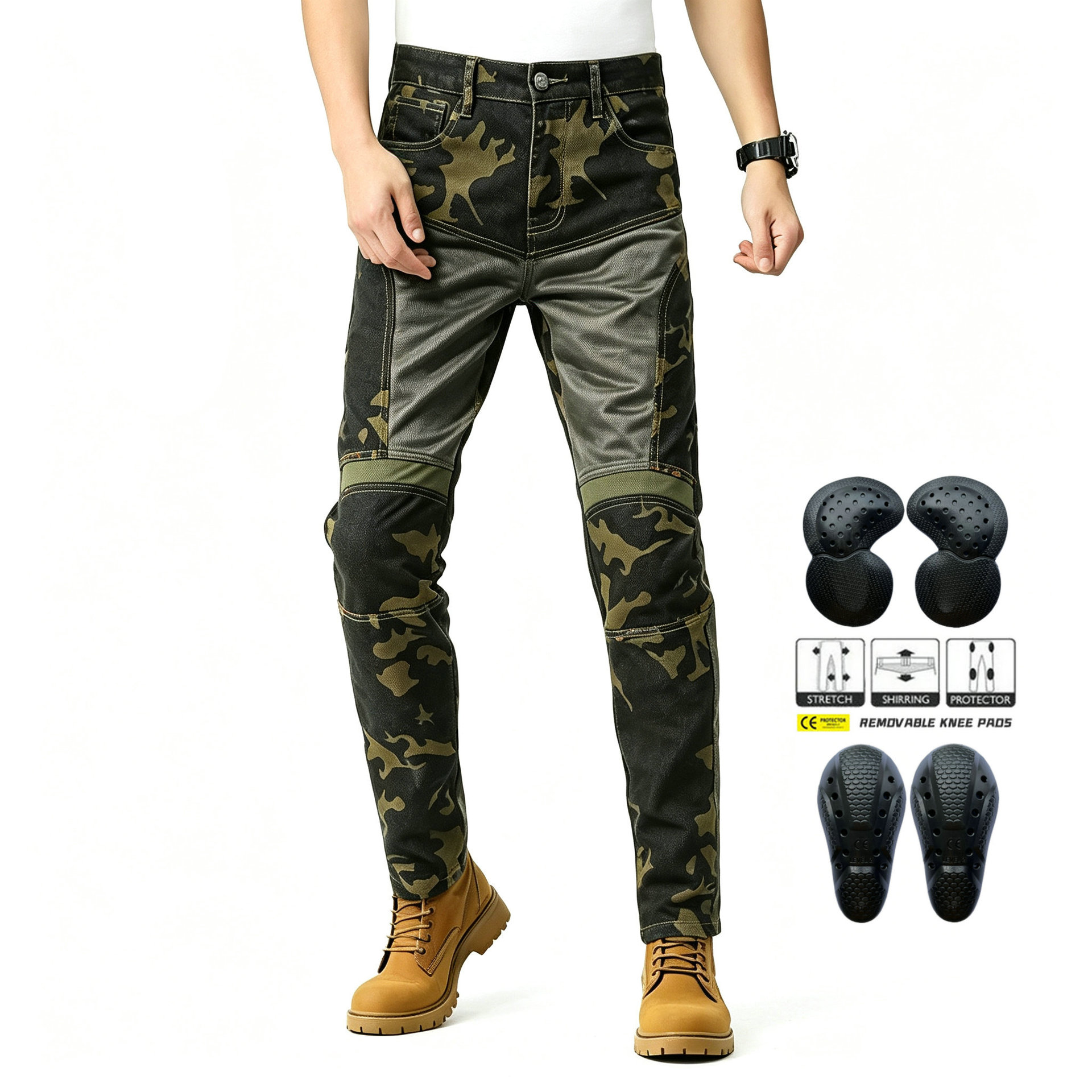 Motorcycle Riding Jeans Summer - Men'S Shoes For Jeans ulasan dan harga