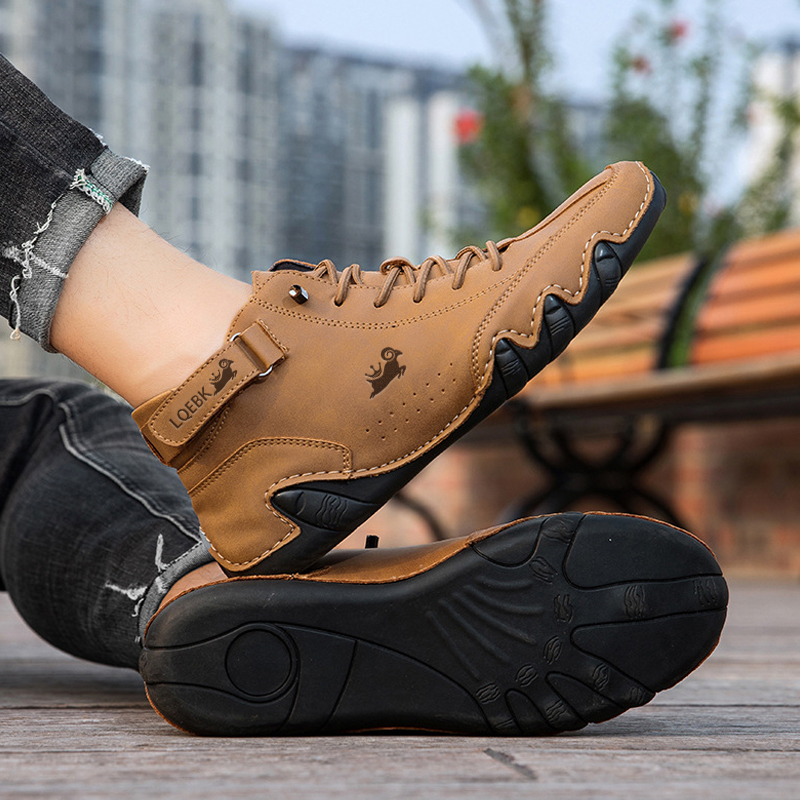 Leather Shoes for Men Casual S - Men'S Shoes Quality Brands ulasan dan harga