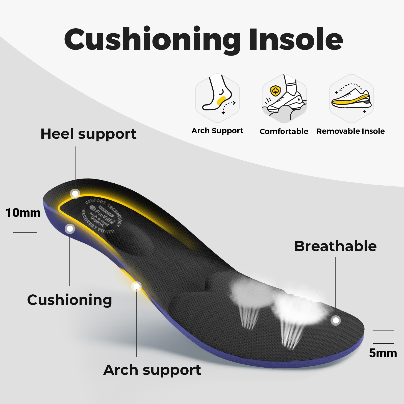 FitVille Diabetic Shoes for Me - Men'S Shoes Diabetic ulasan dan harga