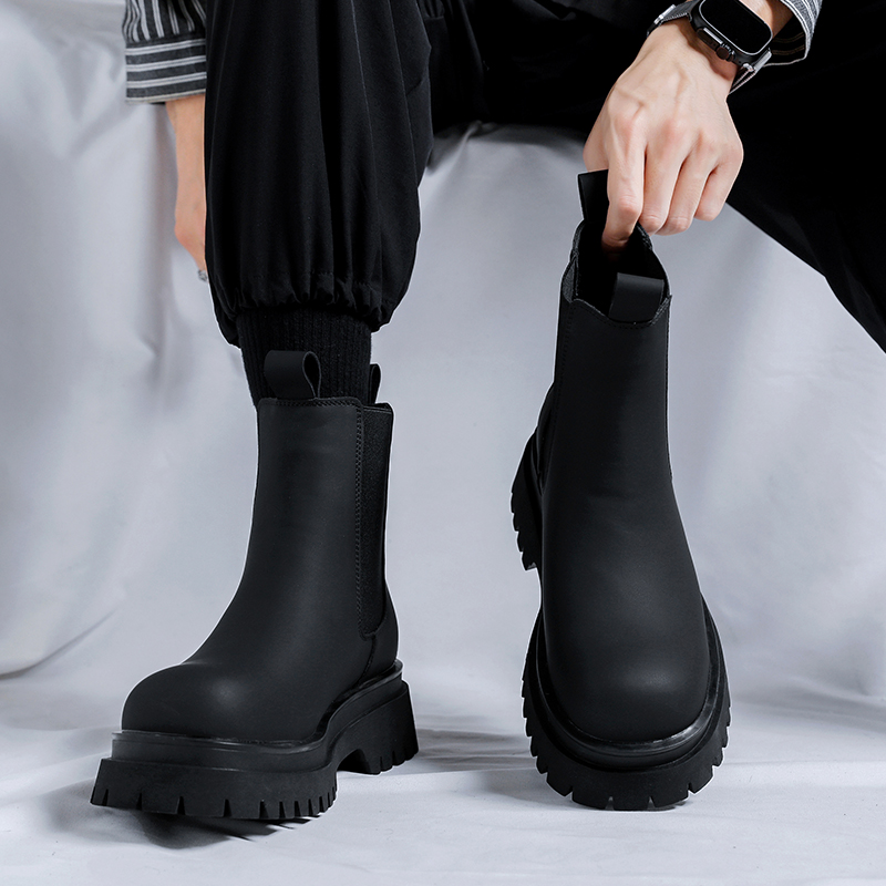 2026 Platform Black High Top B - Men Shoes Brand ulasan dan harga