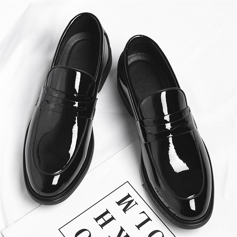 Men Dark Green Patent Velvet S - Monk Strap Shoe ulasan dan harga