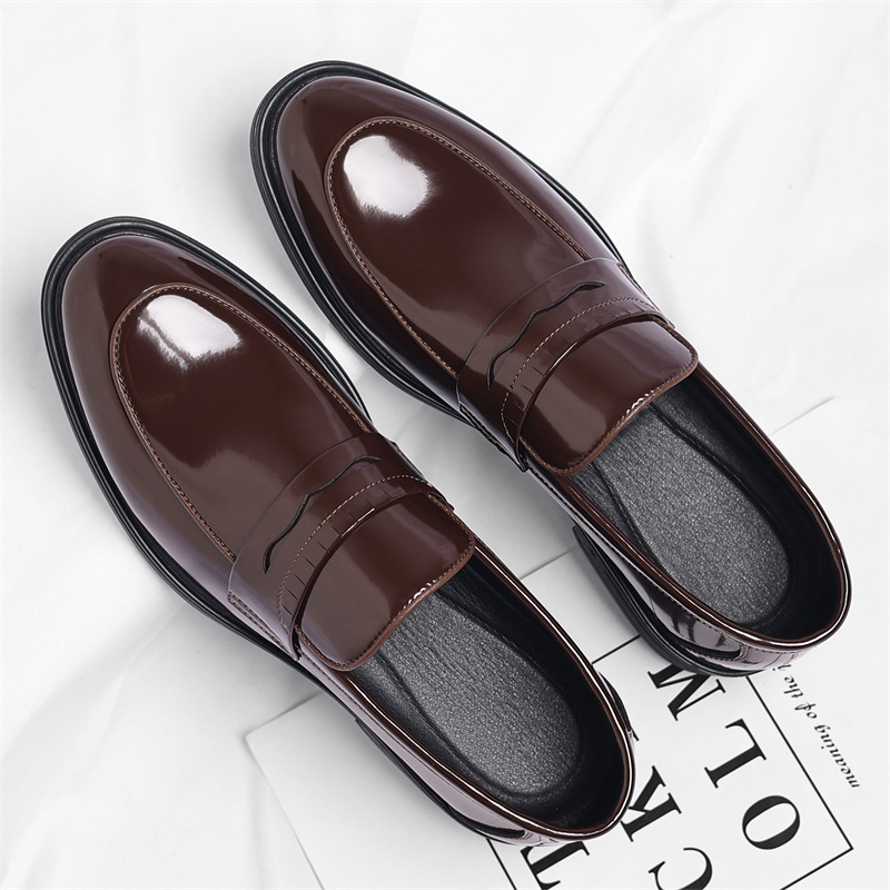 Men Dark Green Patent Velvet S - Monk Strap Shoe ulasan dan harga