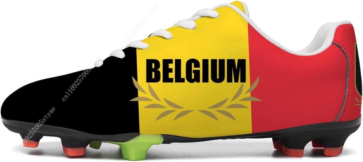 Belgium Flag Soccer Shoes Men  - Men Shoes Oxford ulasan dan harga