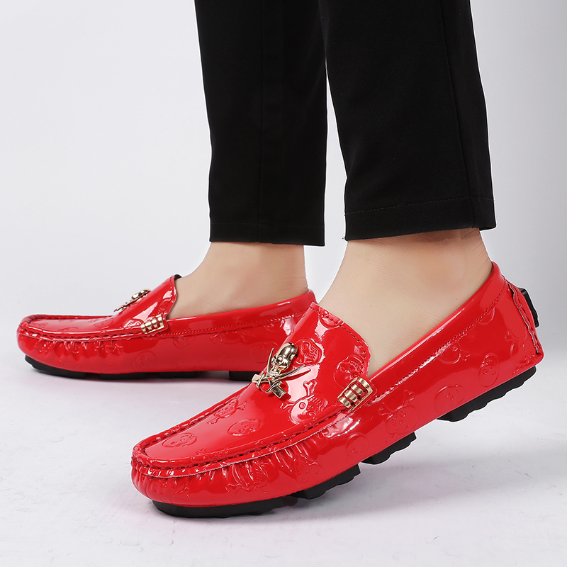 Men Quality Shoes Shine Skull  - Men'S Shoes Hugo Boss ulasan dan harga