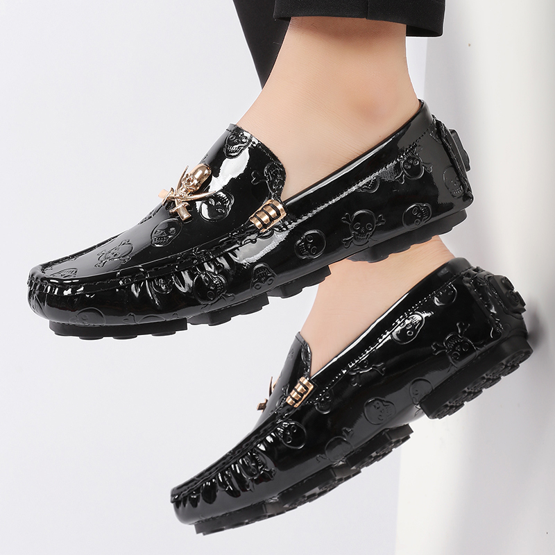 Men Quality Shoes Shine Skull  - Men'S Shoes Hugo Boss ulasan dan harga