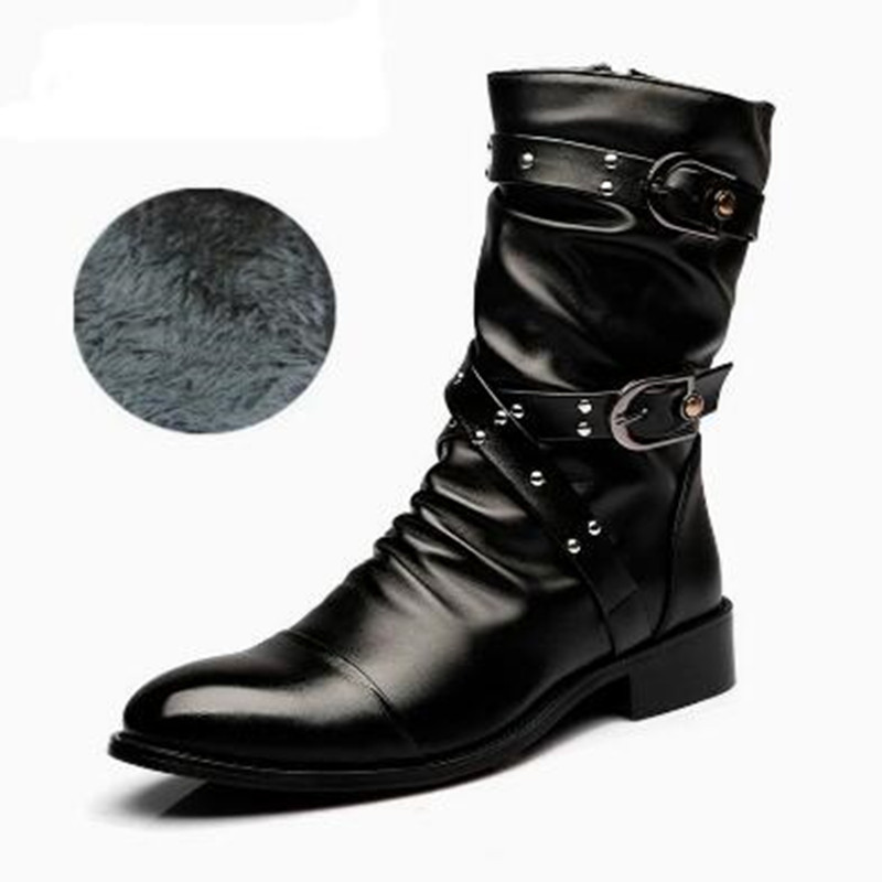 Fashion Men's Leather High Qua - Men Shoes Classic ulasan dan harga