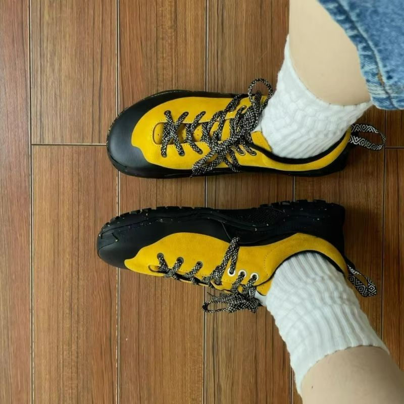 Professional Weight Lifting Tr - Men'S Shoes Yellow And Black ulasan dan harga