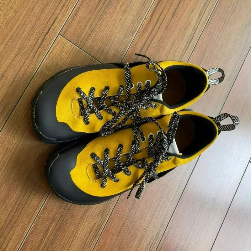 Professional Weight Lifting Tr - Men'S Shoes Yellow And Black ulasan dan harga