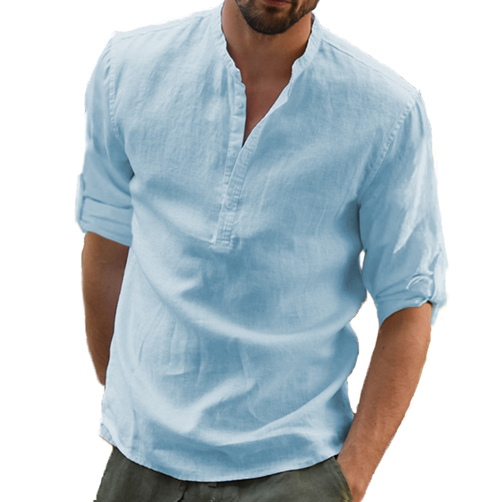 KB New Men's Casual Blouse Cot - Men Shoes Zara ulasan dan harga