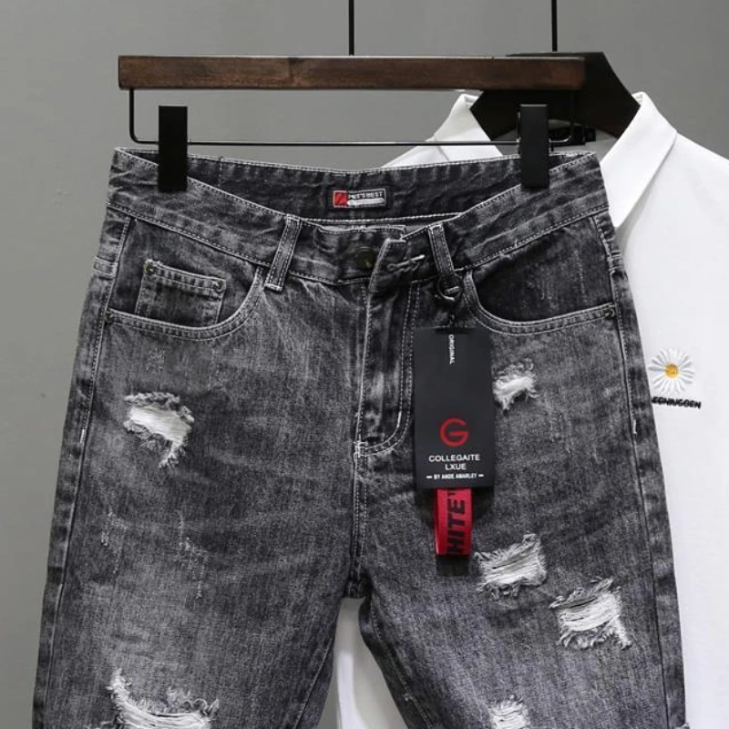 Men's Short Jeans Pants Black  - Men'S Shoes For Jeans ulasan dan harga