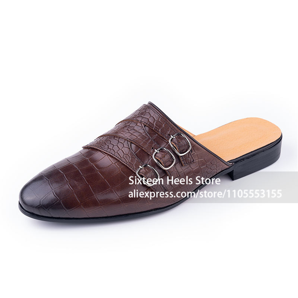 Monk Strap Backless Loafer Sli - Monk Strap Shoe ulasan dan harga