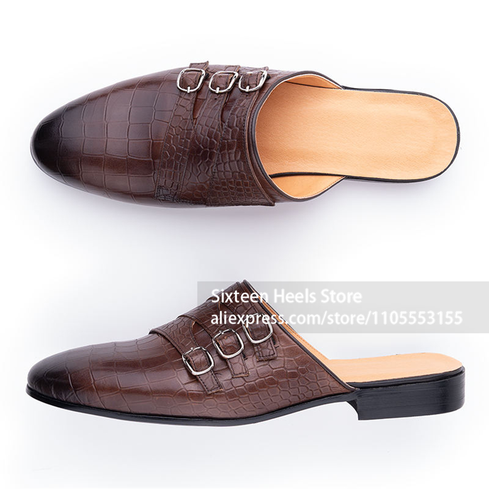 Monk Strap Backless Loafer Sli - Monk Strap Shoe ulasan dan harga