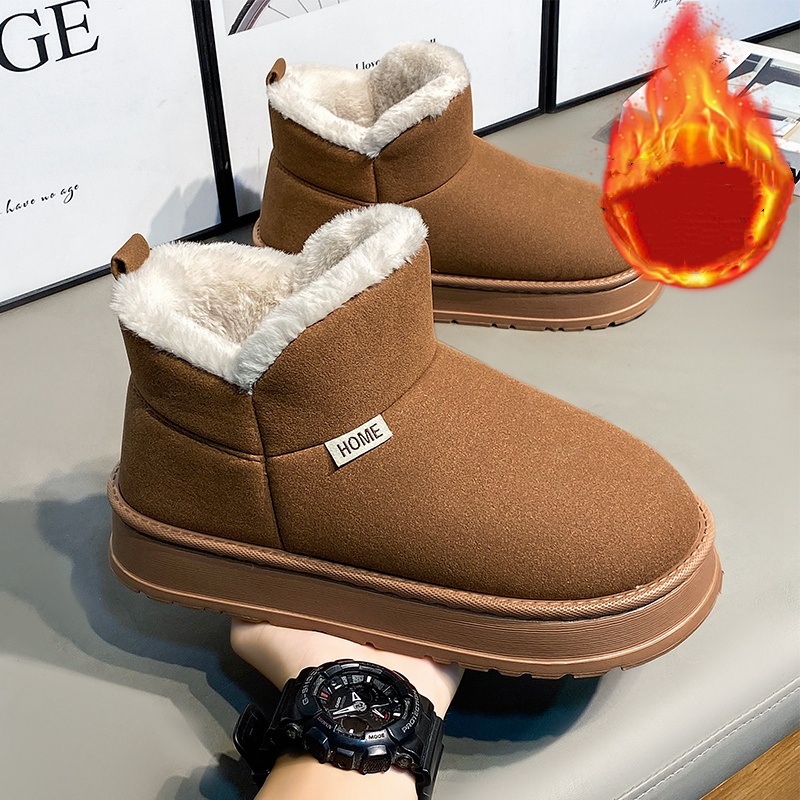 Popular Autumn and Winter Flee - Men'S Shoes Popular ulasan dan harga