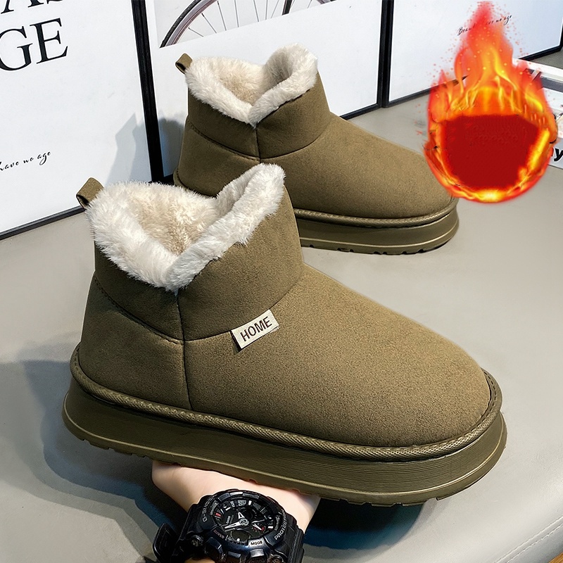 Popular Autumn and Winter Flee - Men'S Shoes Popular ulasan dan harga