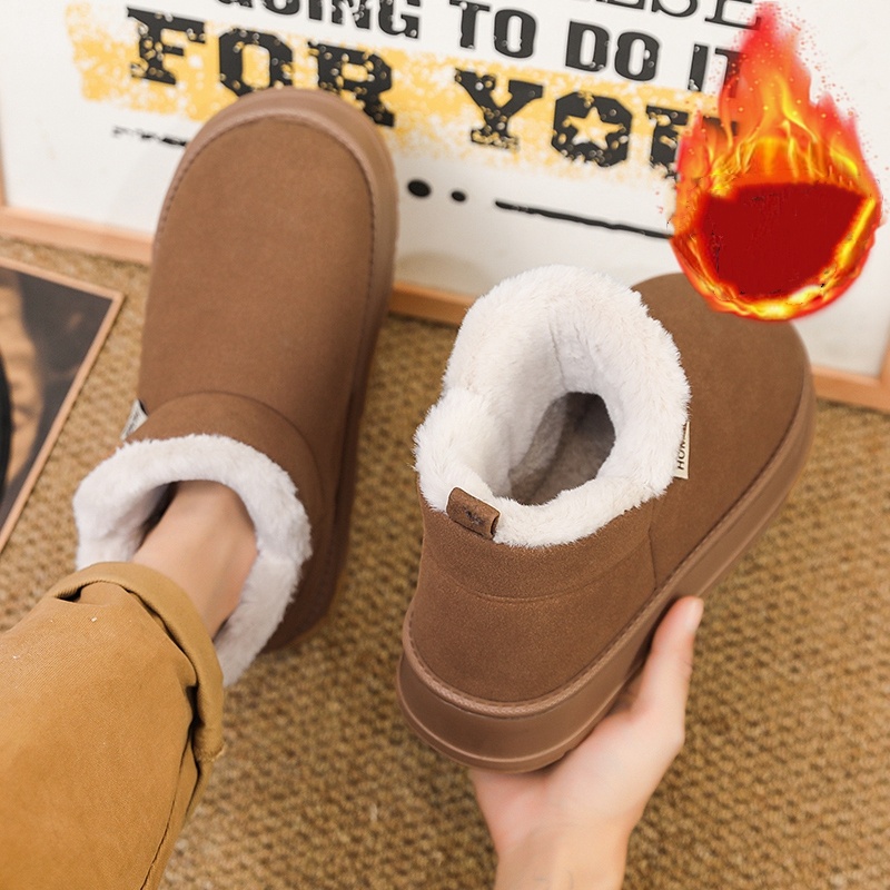 Popular Autumn and Winter Flee - Men'S Shoes Popular ulasan dan harga