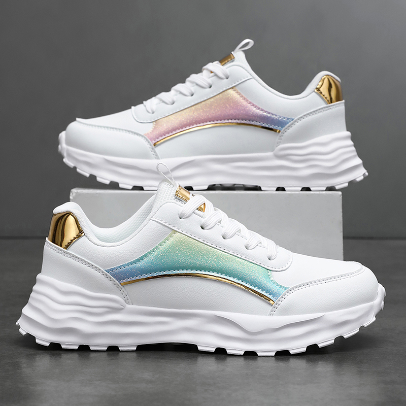 Women's Leather Sports Leisure - Running Shoes Lightweight ulasan dan harga