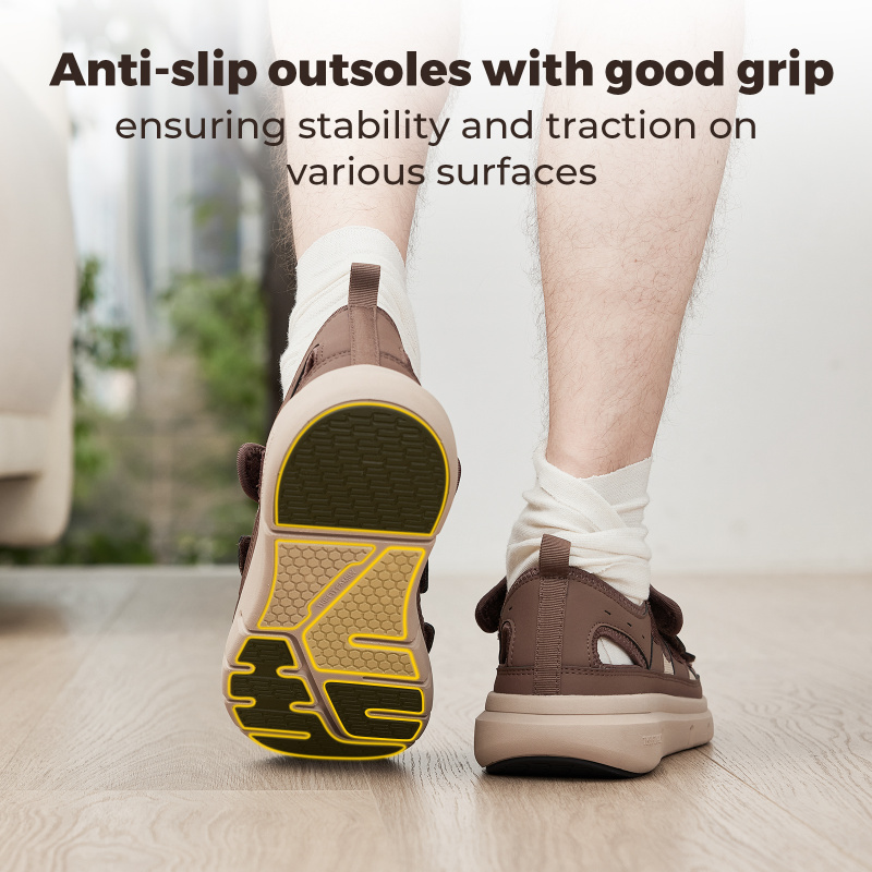 Summer Men'S Sandals Widened D - Men'S Shoes Diabetic ulasan dan harga