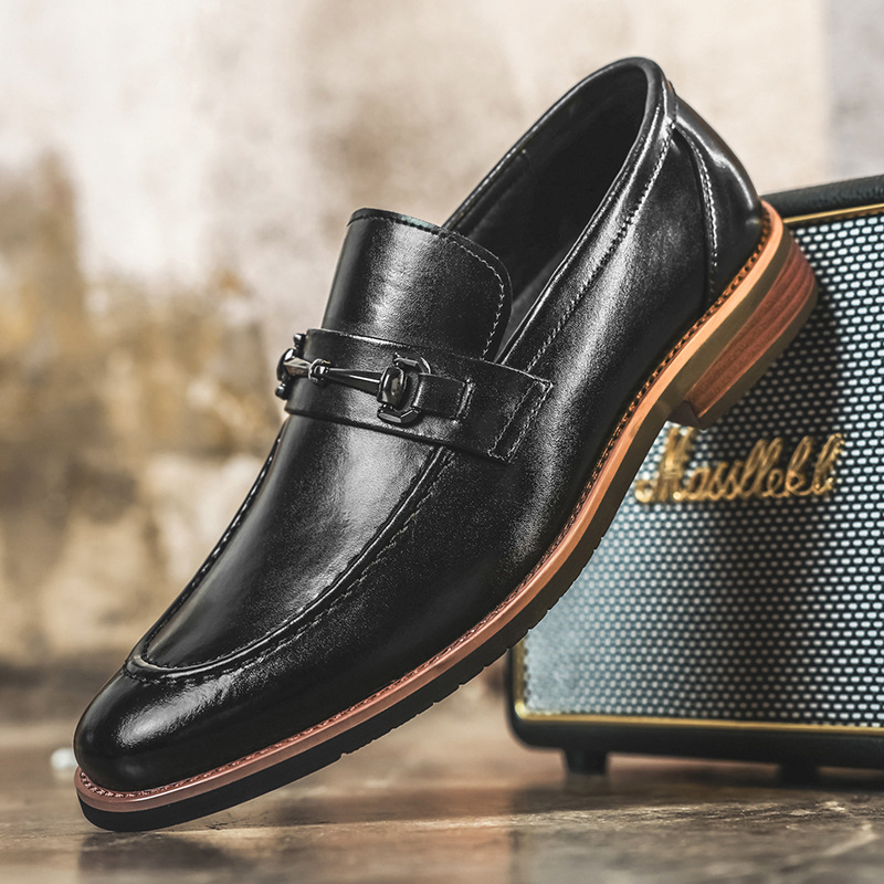 Men Dark Green Patent Velvet S - Monk Strap Shoe ulasan dan harga